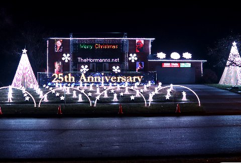 Christmas @ the Hormanns — Christmas lights in Liberty Township, OH