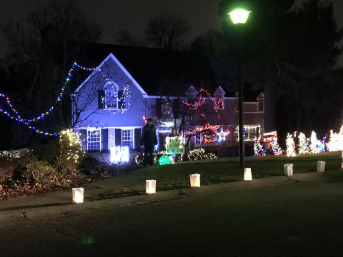 The Erickson Family Christmas Light Show — Christmas lights in Wyoming, OH