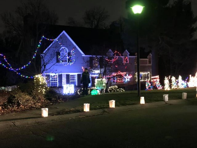 The Erickson Family Christmas Light Show — Christmas lights in Wyoming, OH