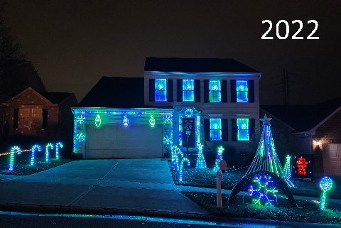Atkins-Hasan Christmas — Christmas lights in Monroe, OH
