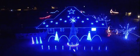 Lights On Silverado — Christmas lights in Claremore, OK