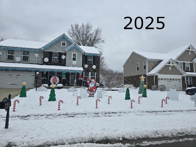 Bennett Family Lights — Christmas lights in Amelia, OH