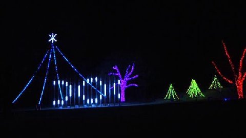 Downs Family Christmas Light Ministry — Christmas lights in Norman, OK
