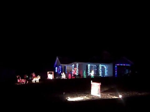 Peebles Family Christmas — Christmas lights in Hartselle, AL